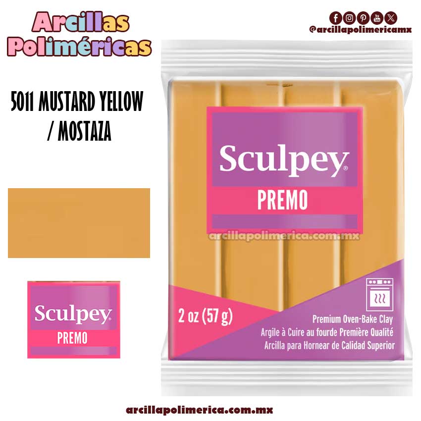 5011 Amarillo Mostaza / Mustard Yellow 57grs PREMO