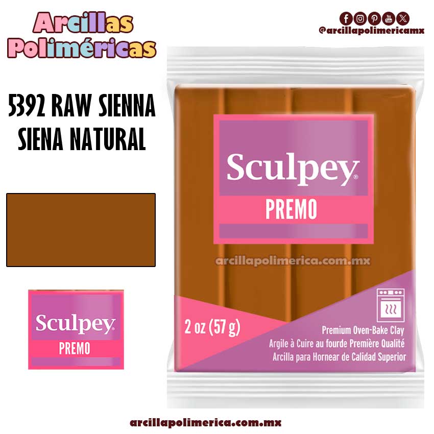 5392 Siena Natural / Raw Sienna 57grs PREMO