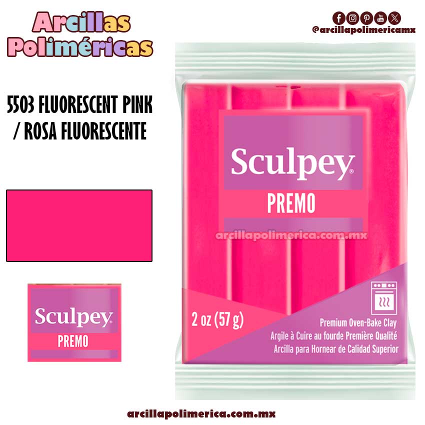 5503 Rosa Fluorescente / Pink Fluorescent 57grs PREMO