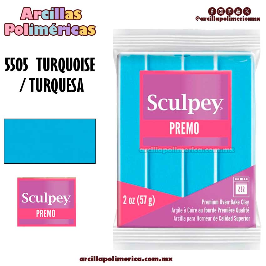 5505 Turquesa / Turquoise 57grs PREMO