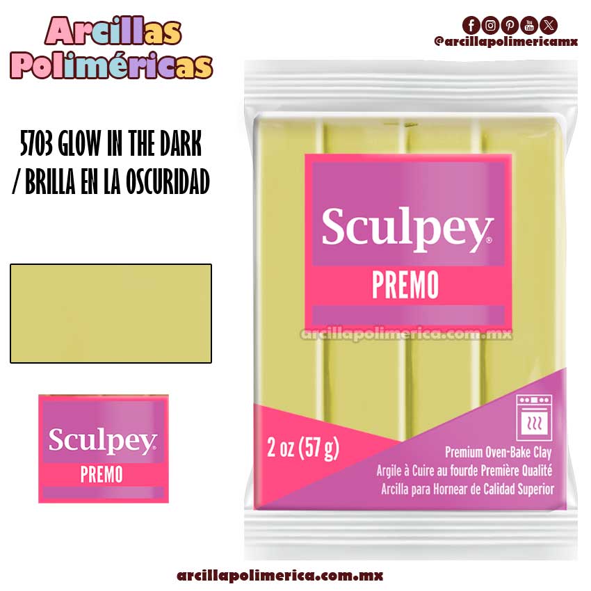 5703 Brilla en la Oscuridad /Glow In The Dark 57grs PREMO
